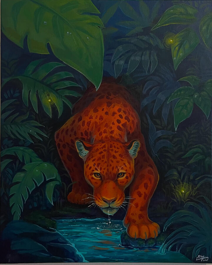 “Re-Emergence” - Acrylic paint on canvas