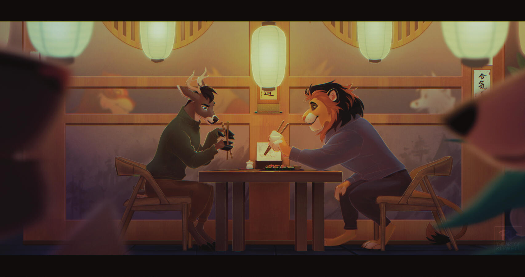 Client Piece “Sushi Diner”