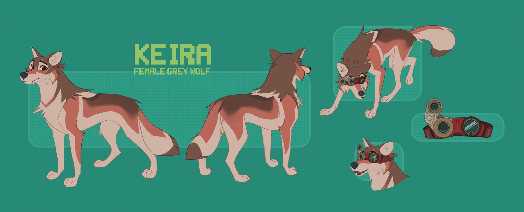 Client Piece - Kiera character sheet